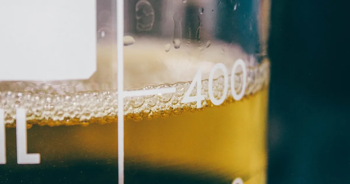 a close up of a glass of beer