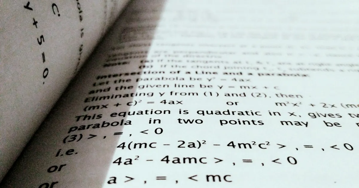 Applying the Quadratic Formula